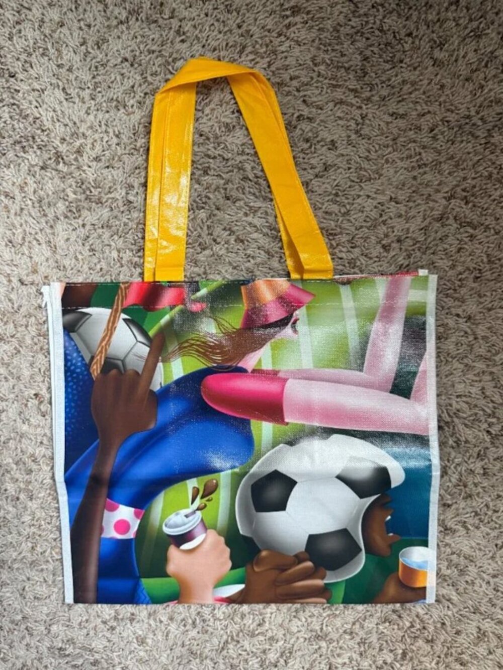 Limited Visa FIFA World Cup Artist Reusable Tote Bag